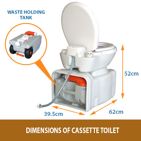 porta potty4. Caravan Portable toilet