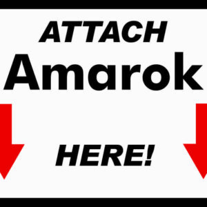 4x4 direct stickers 1. Attach Amarok Here - Sticker