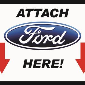 4x4 direct stickers 2. Attach Ford Here - Sticker
