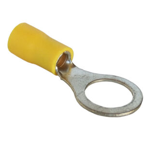 ring-yellow. Ring terminal yellow