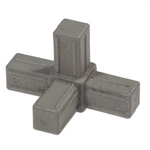 con4way19grey#1. Connect it 4 way 19mm