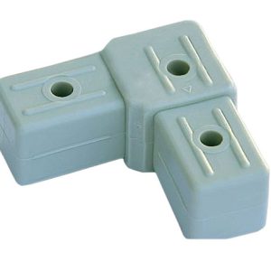 2-way-corner-grey-ind-25mm-connect-it. 2-way Connect-It corner Grey 25mm