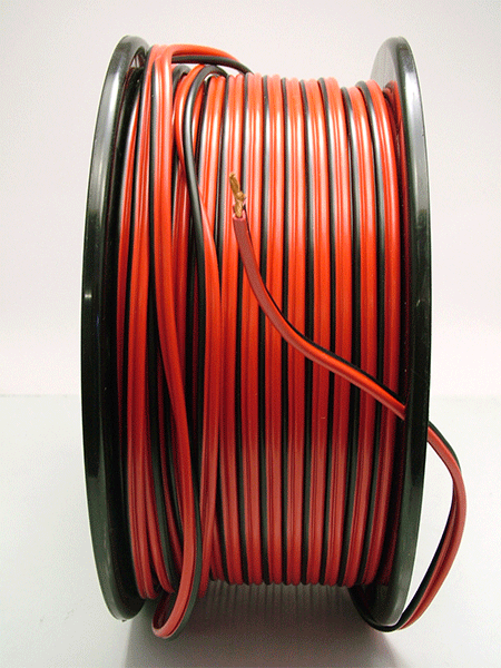 wire-coil-2.5mm. 1.5mm ripcord for LED Strips