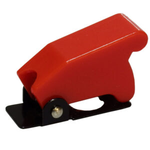 red-catch. Toggle switch safety cover