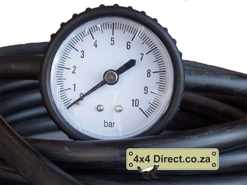 compressor-meter. Bar tyre gauge
