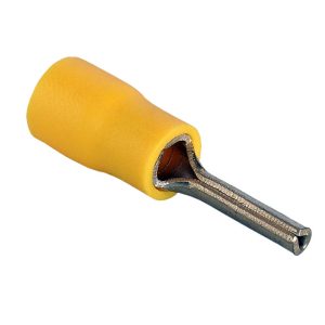 pin-yellow. Yellow pin terminal