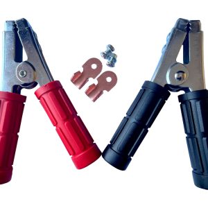 bat-boosterclamp. Battery cooster clamp set 600amps