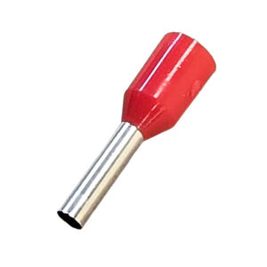 ferrule-red. Bootlace ferrule 1.5sqm