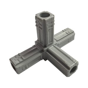 con4way25std. 4-way Connect-It standard Grey 25mm