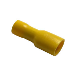 5mm-fully-insulated-terminal. Fullu insulated terminal yellow