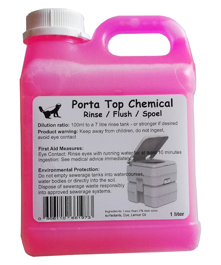 portachem-top. Porta potty top fluid