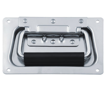spring-loaded-drawer-handle. Flush mount drawer handle