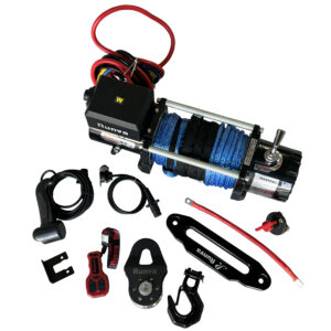 winch-a. Winch with Synthetic Rope - 12000 LBS