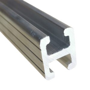 alu-double-groove. Double groove rail