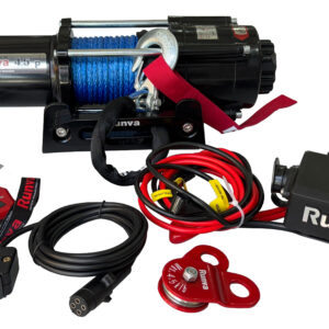 winch-4500. Runva Winch with Synthetic Rope 4500lbs