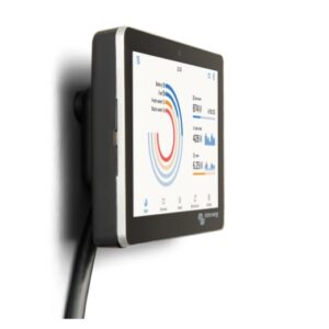cerbo screen side. Victron touch screen front
