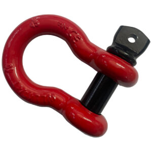 bowshack-red-4-75t. 4.75T Red bow shackle