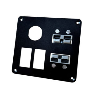 uchan-plate-d. Face plate for brad harrison type plugs