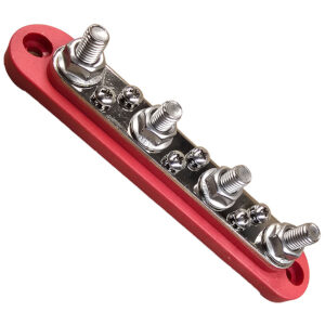 busbar-m8-red-top-side. surface mount busbar