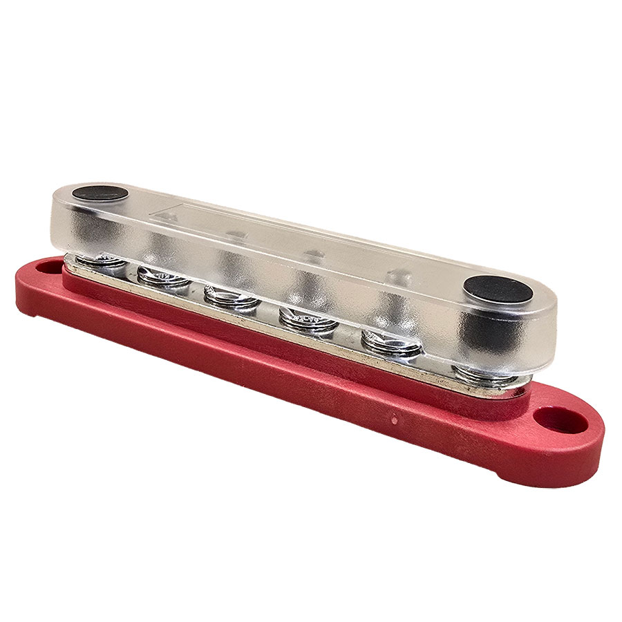 red-6mm-busbar-(1). Red m6 busbar
