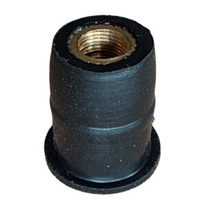 rubbernut5. M5 rubber well nut