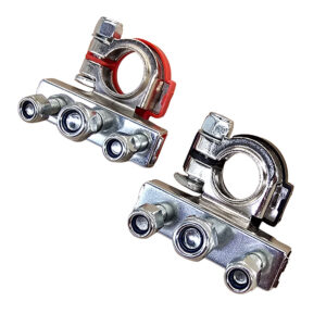 battery-clamps. Battery Terminal Set - 3 Stud
